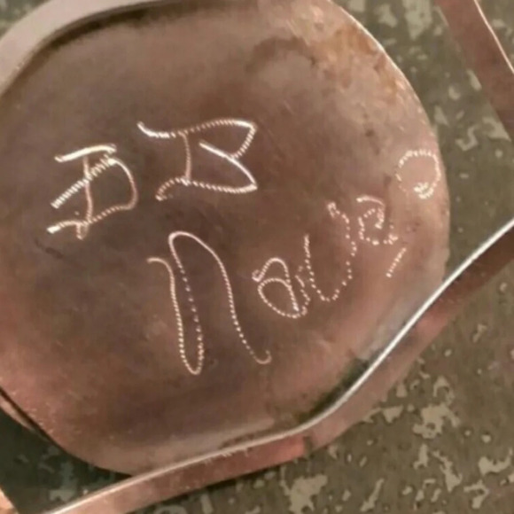 Vintage Sterling Navajo Kachina Man cuff - Picture 2 of 8